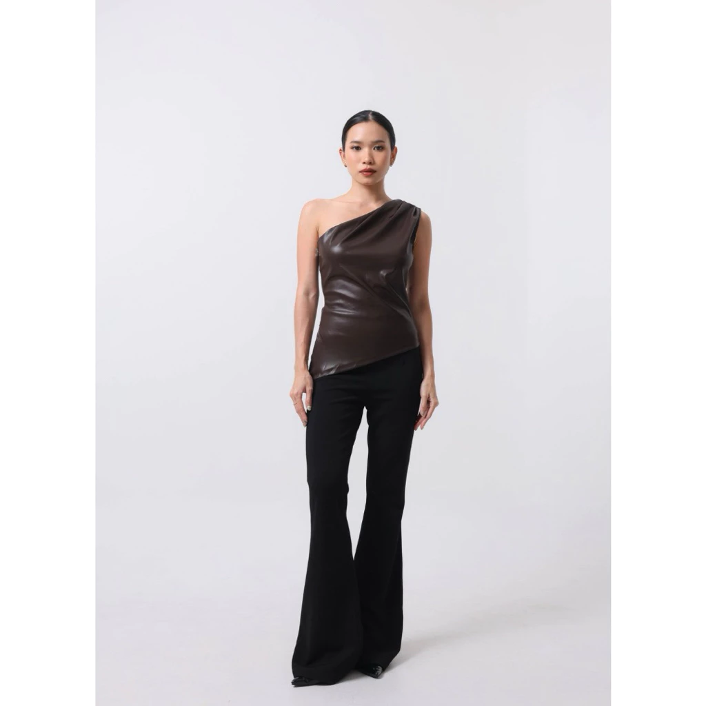 Nora Leather Top - Gambar 5
